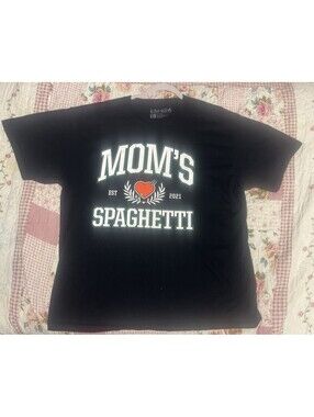 Official EMINEM "Mom's Spaghetti" Heart T-Shirt Size XL
